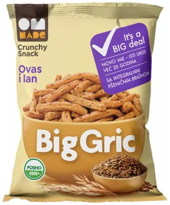 ŠTAPIĆI INTEGRALNI OVAS&LAN BIOGRIC OM MADE 70G