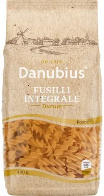 TESTENINA FUSILLI INTEGRALE DANUBIUS 400G