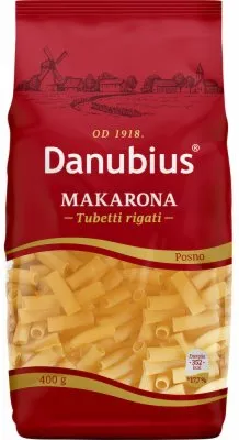 TESTENINA MAKARONE SEČENE DANUBIUS 400G