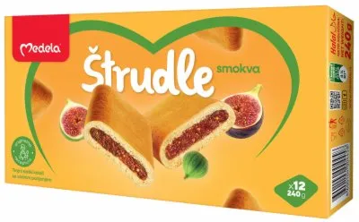 ŠTRUDLA SMOKVA MEDELA 240G