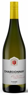 VINO BELO CHARDONNAY TIKVEŠ 0.75L