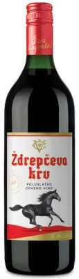 VINO CRVENO ŽDREPČEVA KRV ČOKA 1L NB