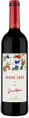 VINO CRVENO ŽIVOT TEČE ZVONKO BOGDAN 0.75L
