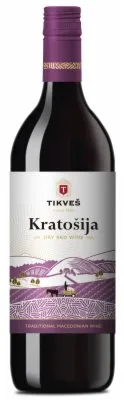 VINO CRVENO KRATOŠIJA TIKVEŠ 1L