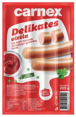 VIRŠLE DELIKATES CARNEX 205G