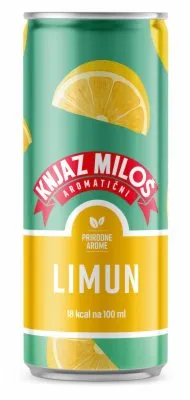 VODA GAZIRANA KNJAZ MILOŠ LIMUN 0,33L