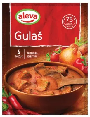 ZAČIN ZA GOVEĐI GULAŠ ALEVA 50G
