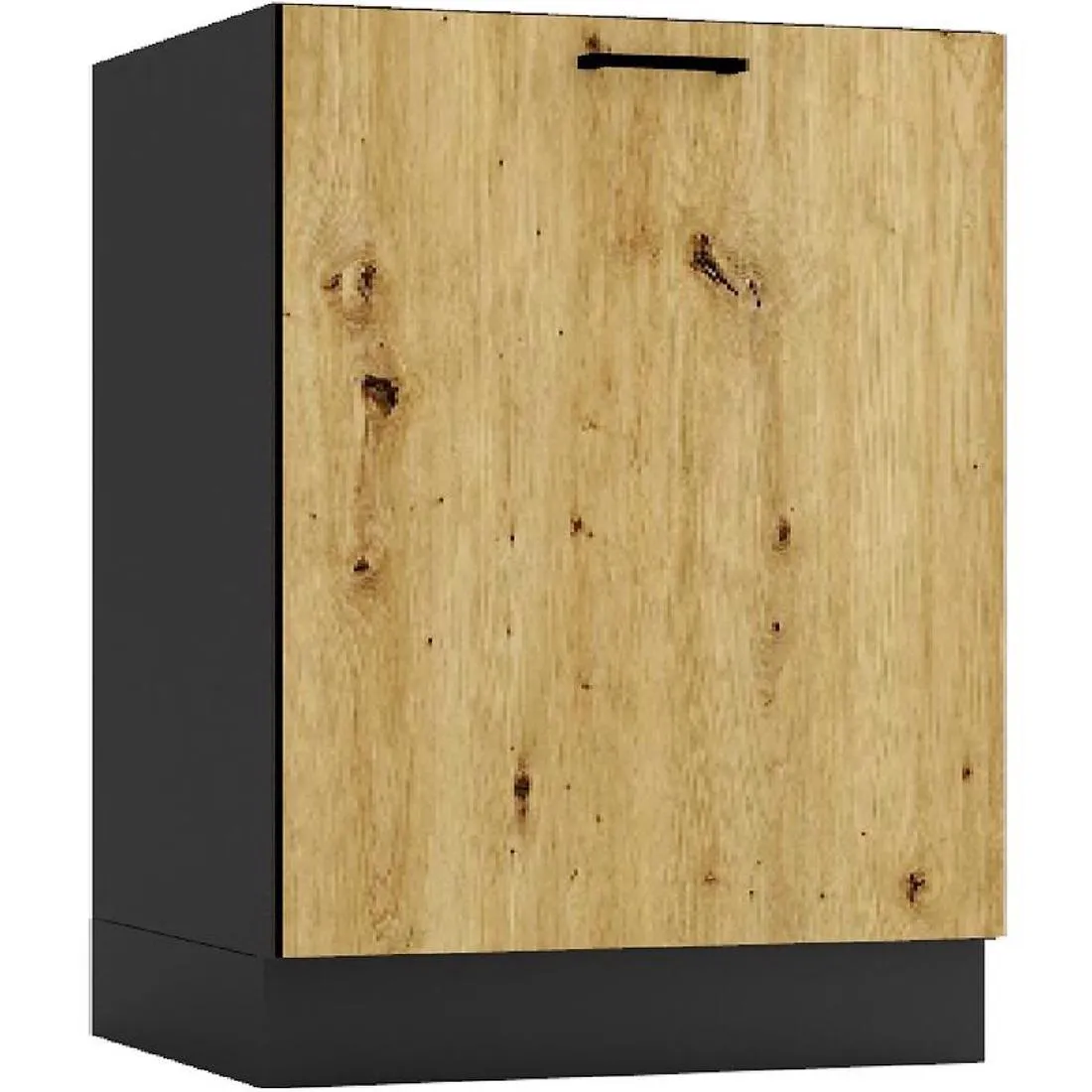 Anika D60 PC kuhinjski ormaric P/L 60x44,6x82 hrast/grafit