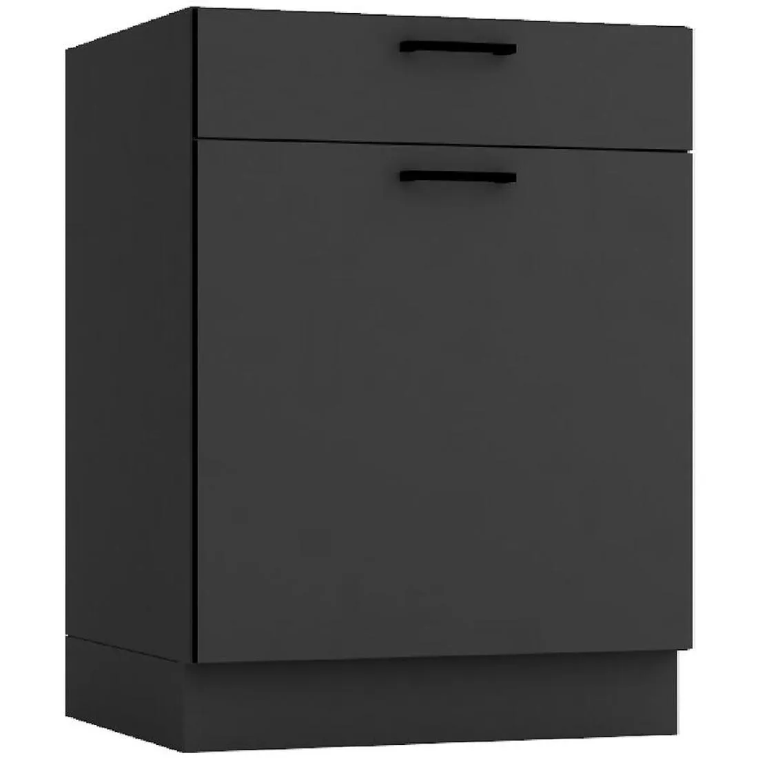 Anika D60S/1 P/L kuhinjski ormaric 60x44,6x82 grafit/grafit
