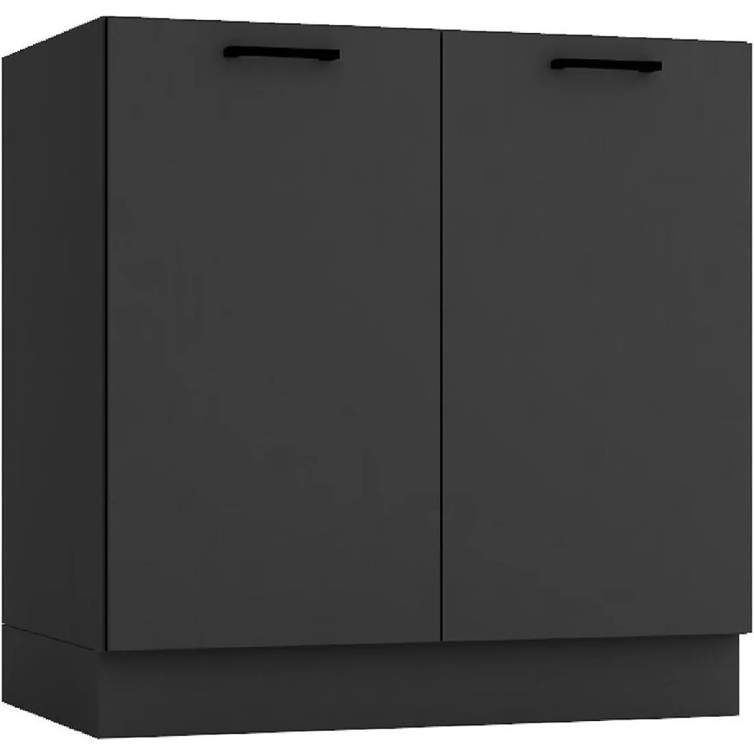 Anika D80 kuhinjski ormaric 80x44,6x82 grafit/grafit
