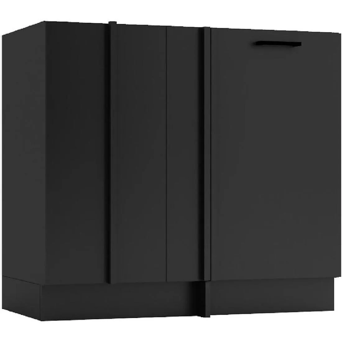 Anika DNP kuhinjski ormaric P/L 90x44,6x82 grafit/grafit