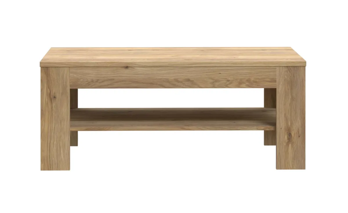 Bixbite klub sto 110x60x45,5 cm mauvella hrast
