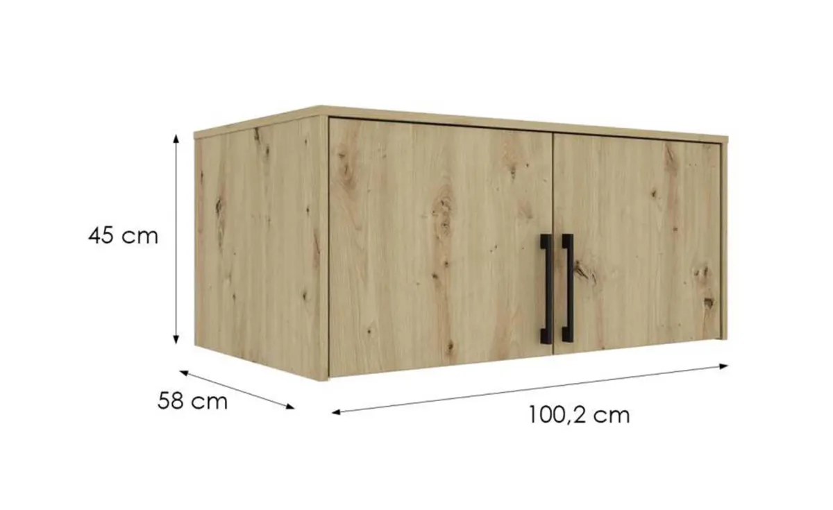  Bollate nadogradnja za ormar 2V 100x58x45 cm artisan