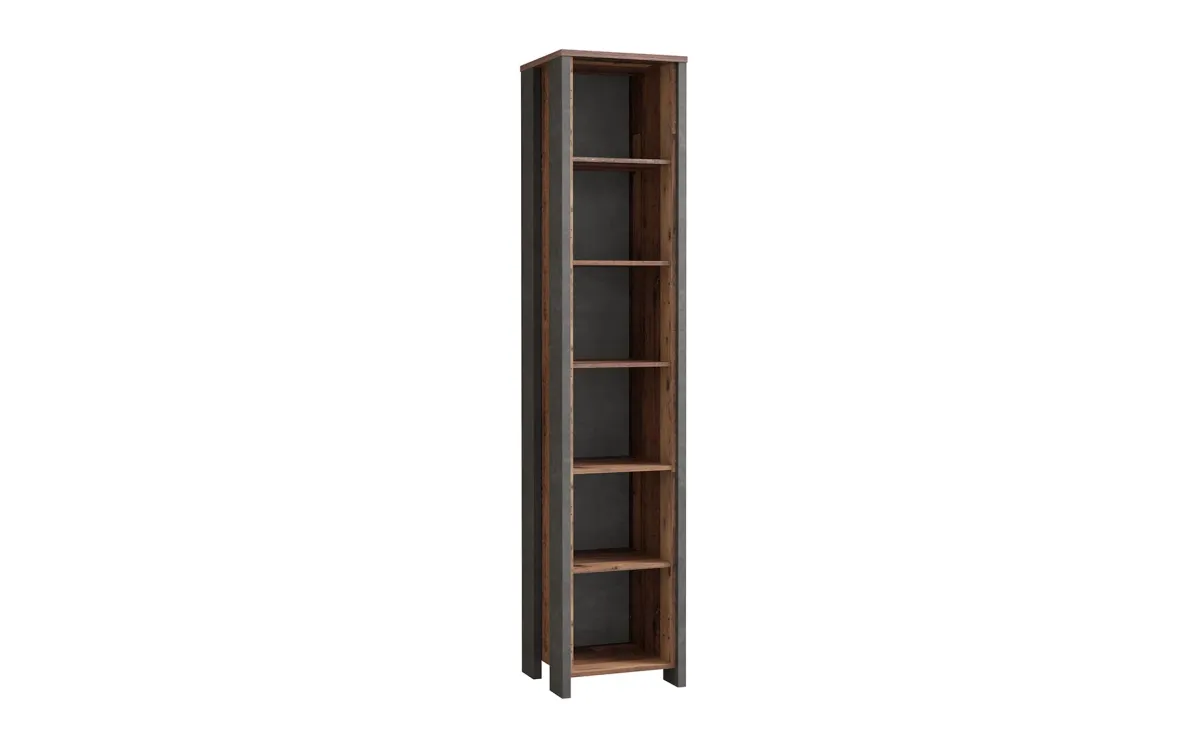 Clif polica 6 otvora 46x41,6x220,7 cm rustik drvo