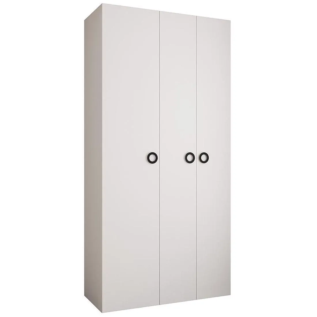 Como 1-120 ormar 40x120x245,5 cm  bela/crna