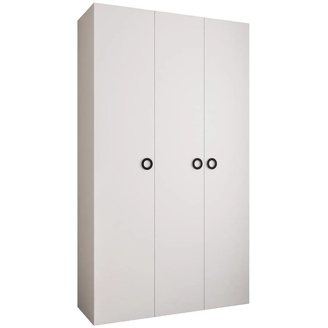 Como 1-140 ormar 40x140x245,5 cm bela/crna