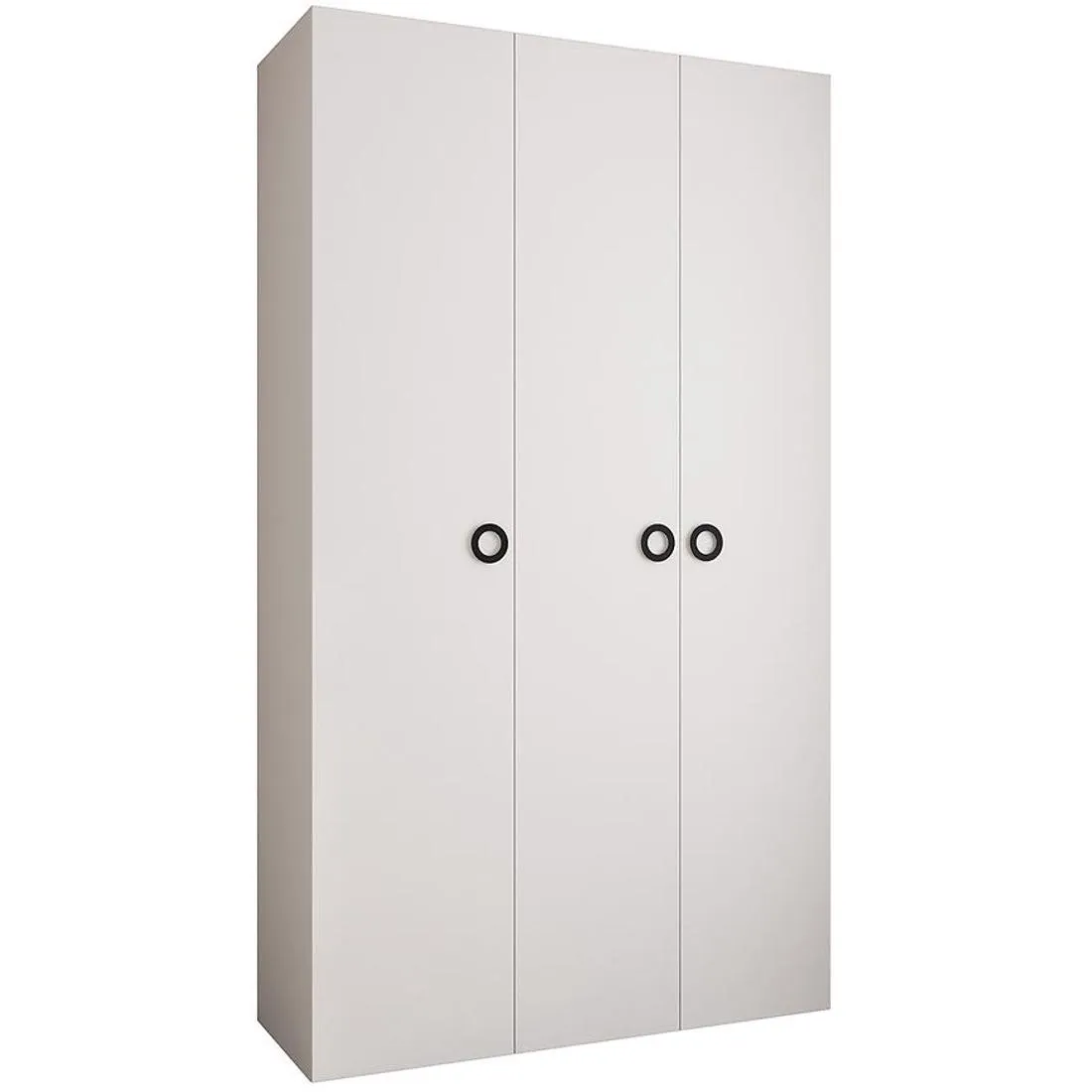 Como 1-150 ormar 50x150x245,5 cm bela/crna