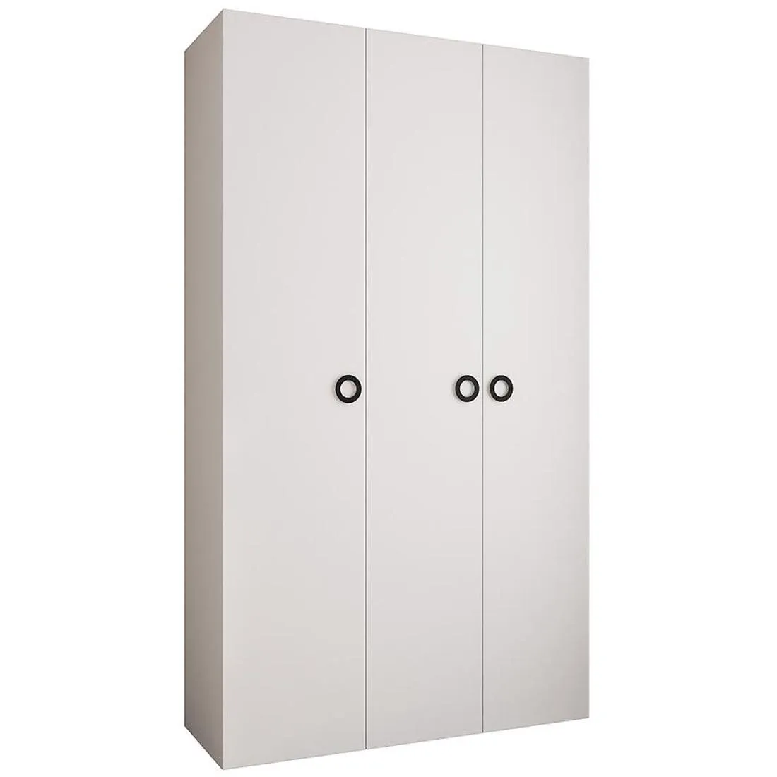 Como 1-160 ormar  40x160x245,5 cm  bela/crna