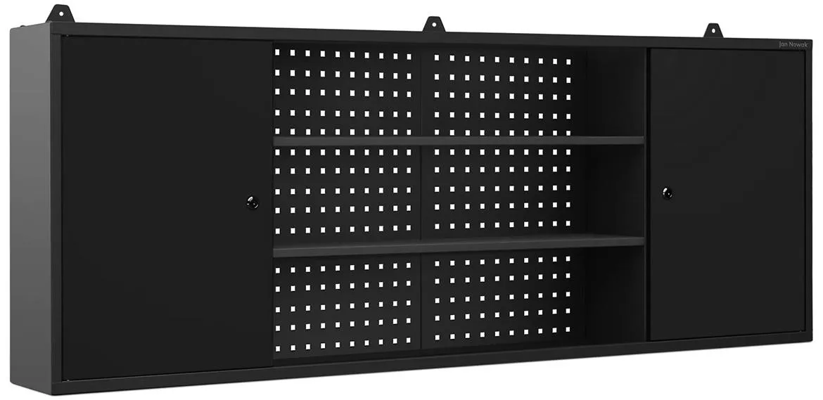 Crni viseci ormaric Leo160X0X60