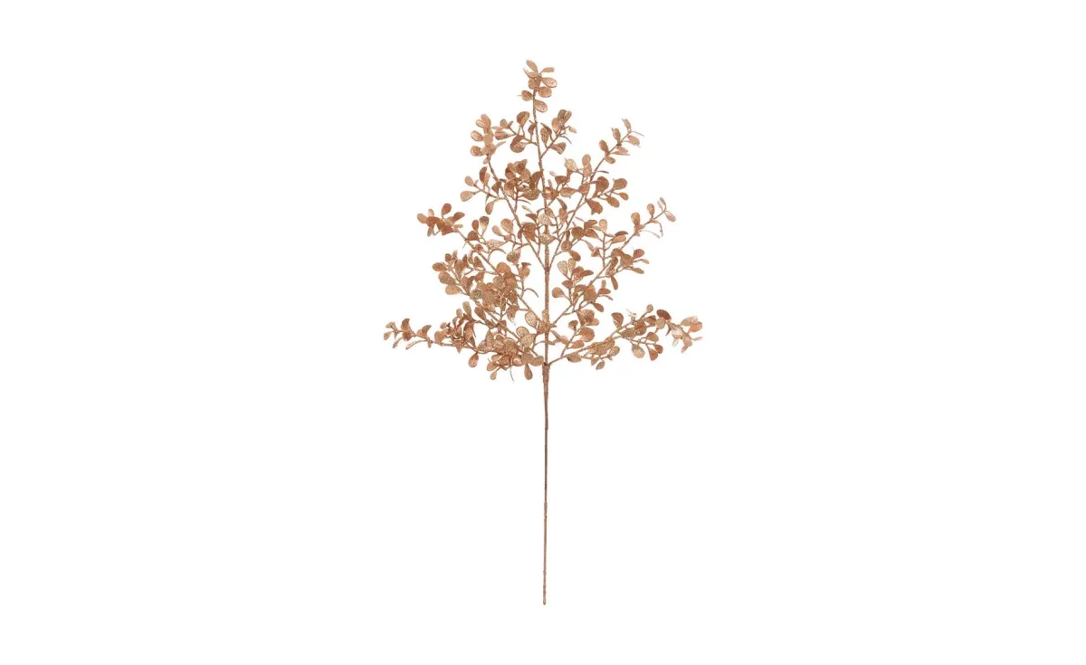 Dekorativna grana Leaf 60 cm bakar