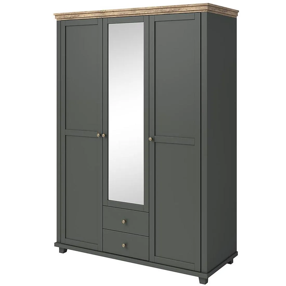 Evora ormar 154x62x216 cm siva