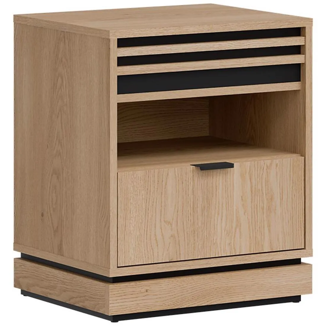 Ferro nocni ormaric 48.5x39x58.5 cm krem ??hrast