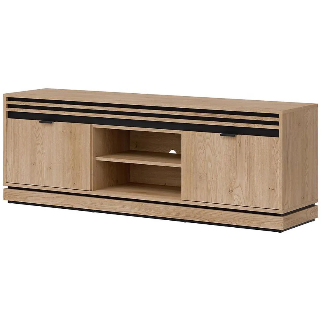 Ferro TV komoda 165x36x58,5 hrast