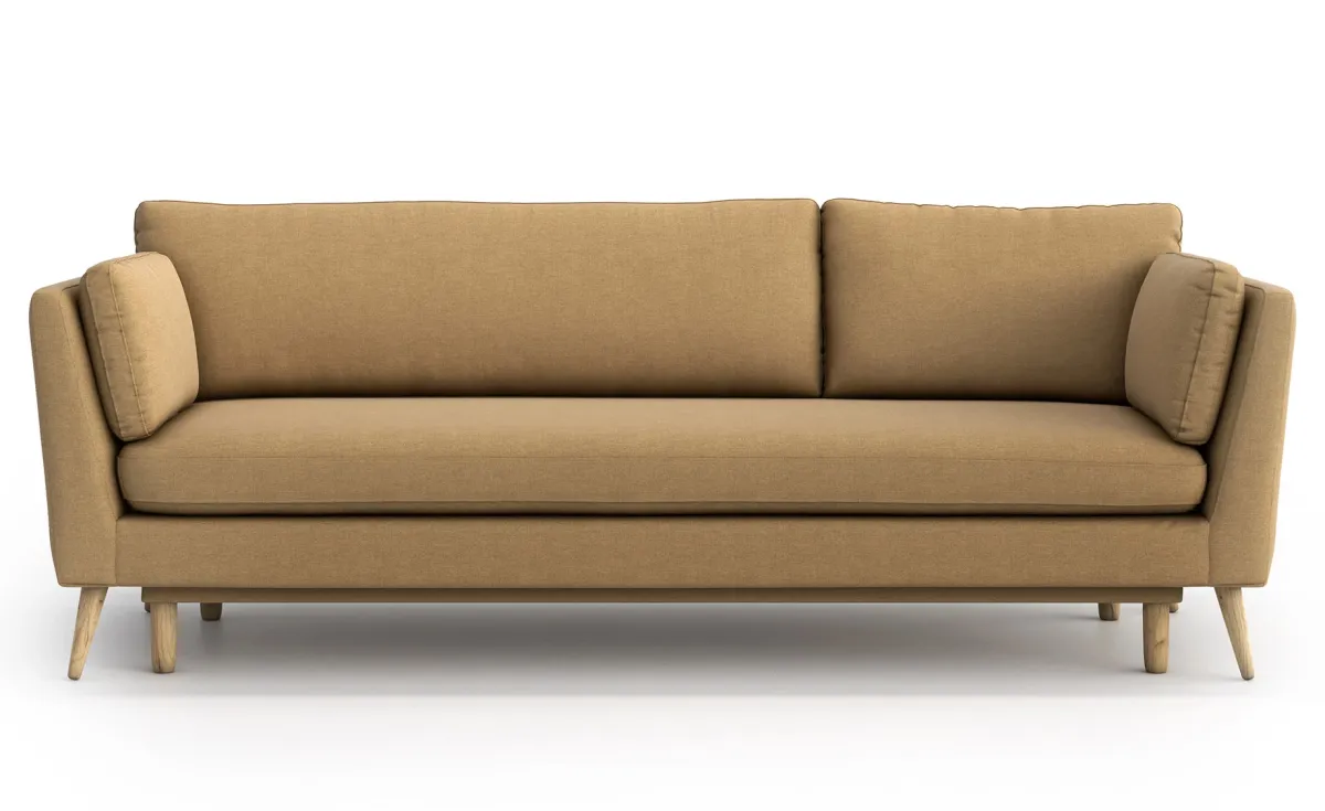 Jane trosed sa ležajem bež 236x95x86 cm