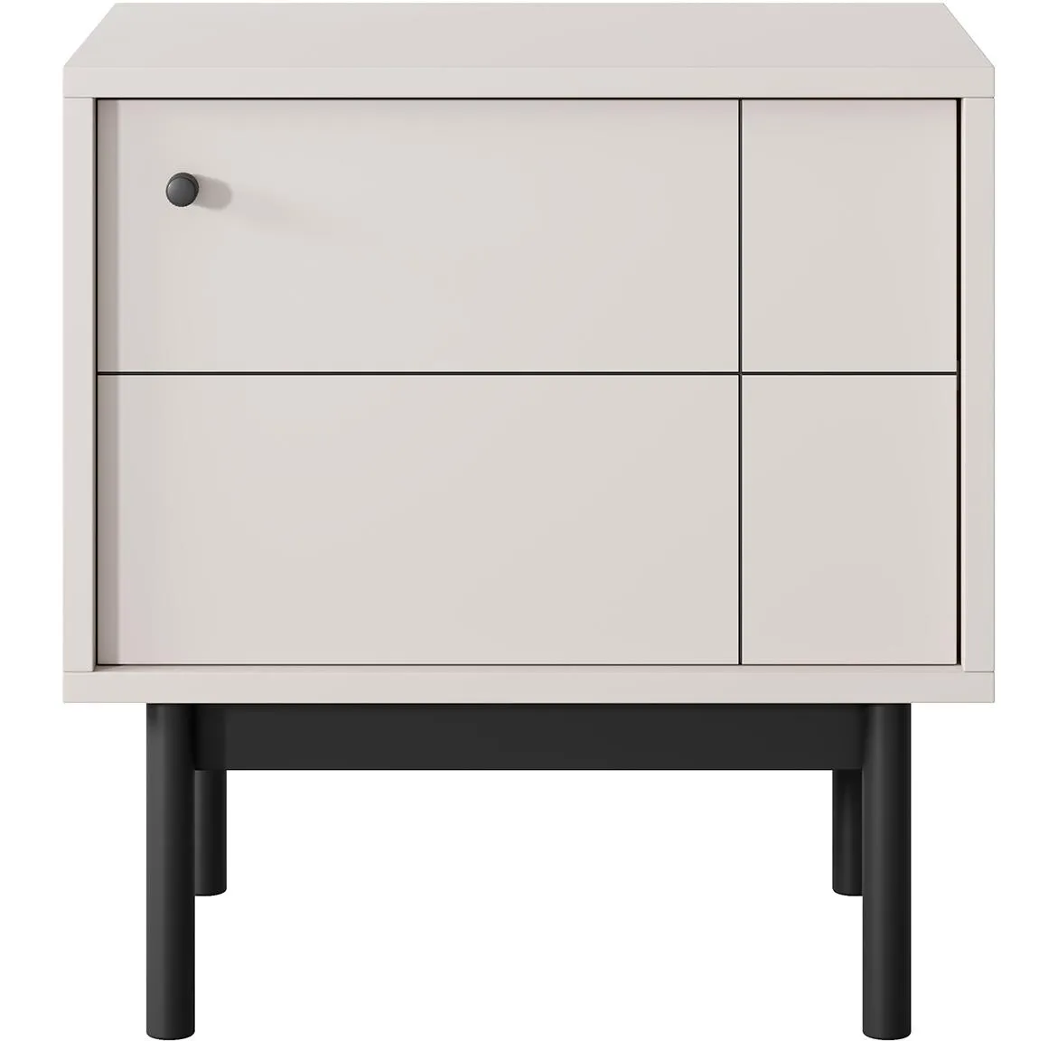 Japandi S54 nocni ormaric 53,5x39x56,5 kašmir bež