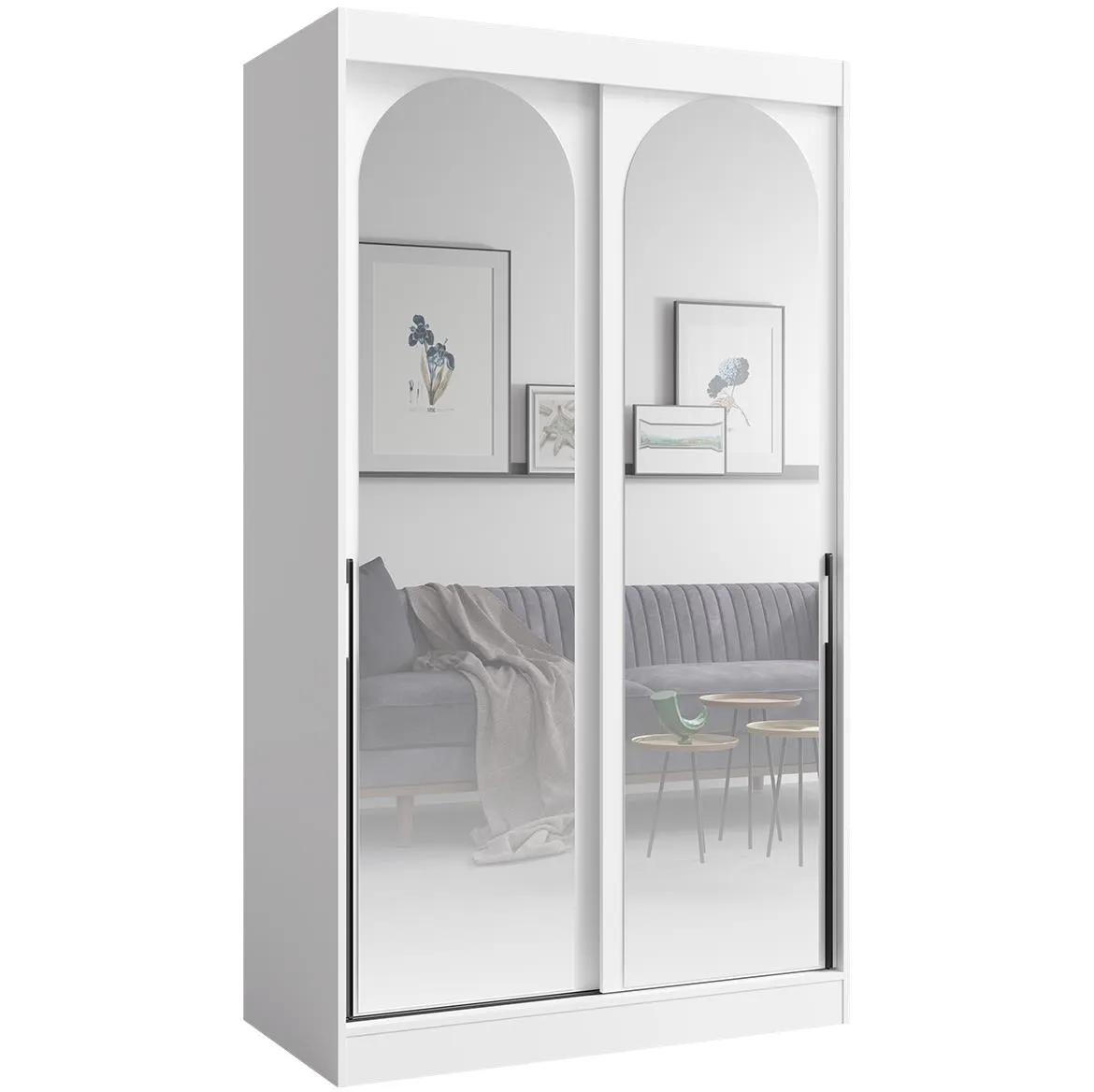 Modin 120 klizni ormar 120x65x215 beli
