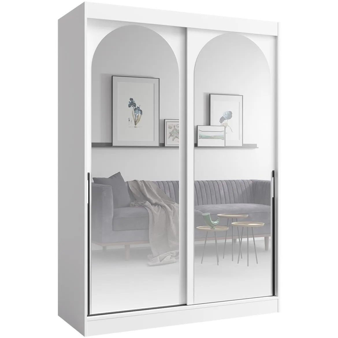 Modin 150 klizni ormar 150x65x215 beli