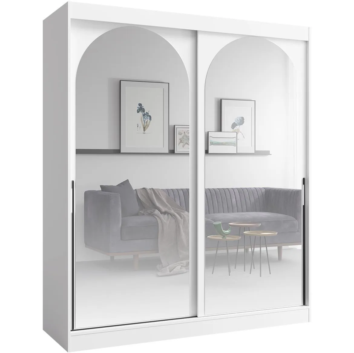 Modin 180 klizni ormar 180x65x215 beli