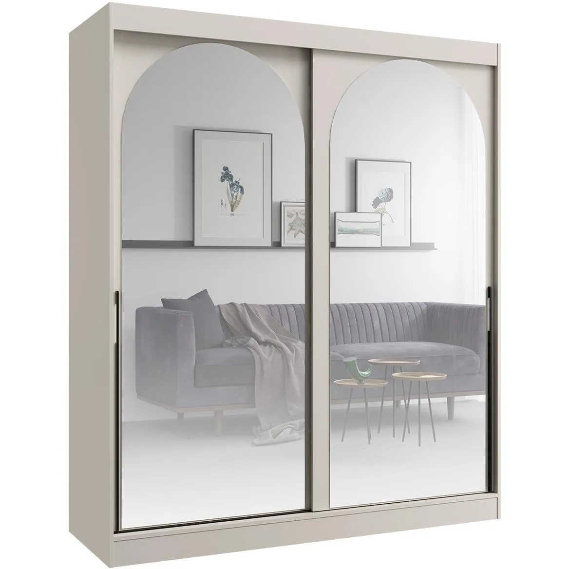 Modin 180 klizni ormar 180x65x215 kašmir bež