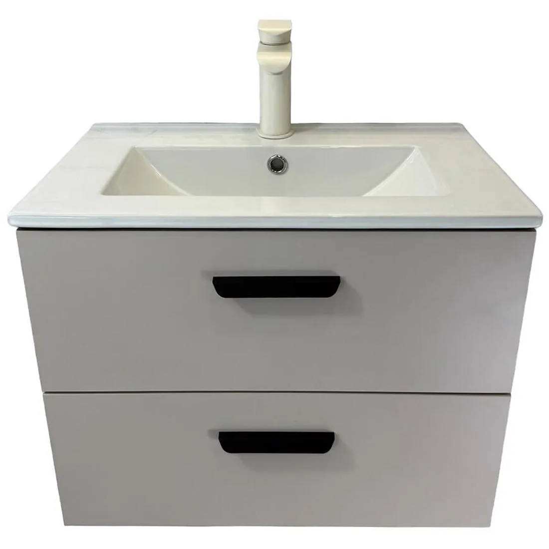 Nova 80 viseci ormaric za umivaonik 79,5x38,9x45,8 cm kašmir