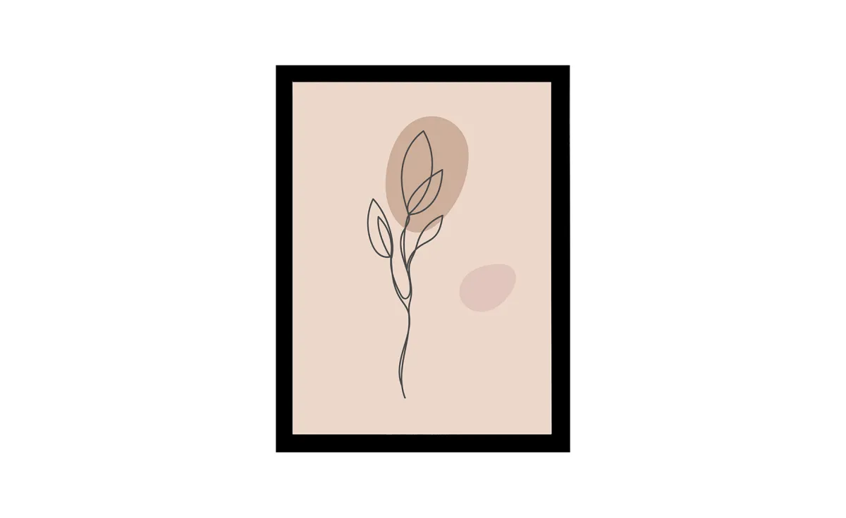 Ram sa slikom Flower 40x50cm
