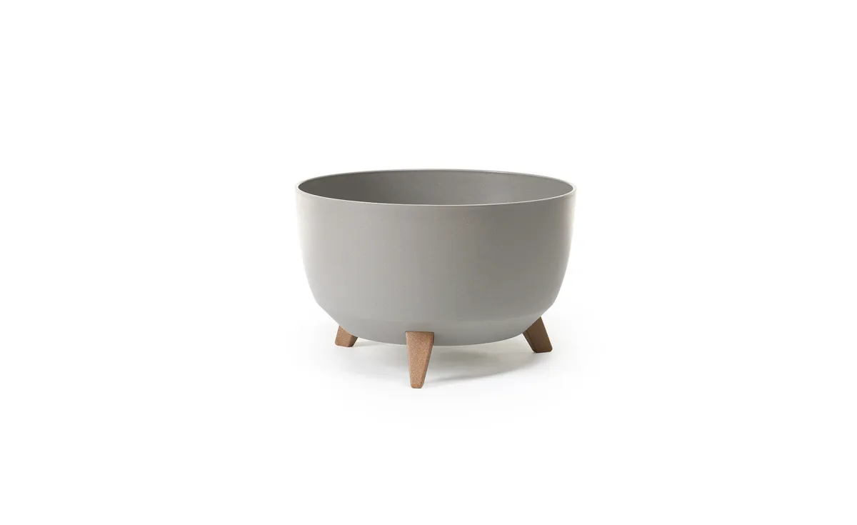 Saksija roma 400 wood-gray