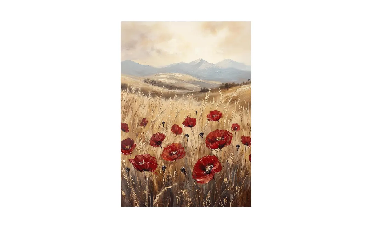 Slika Poppy fields 60x80cm