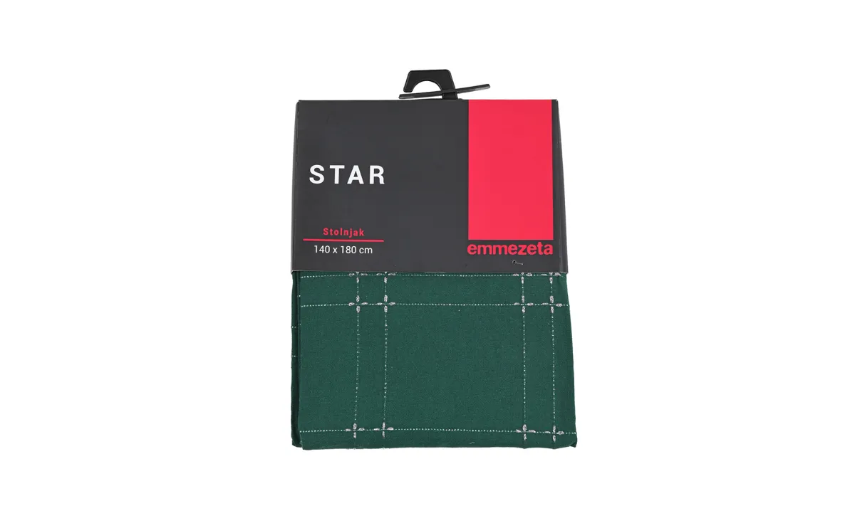 Stolnjak Star 140x180cm zeleni