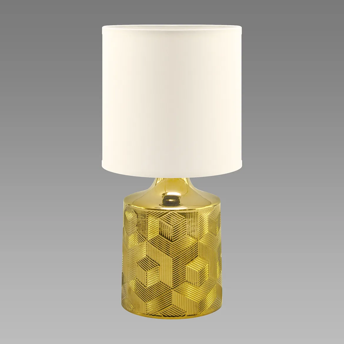 Stona lampa  Linda zlatna