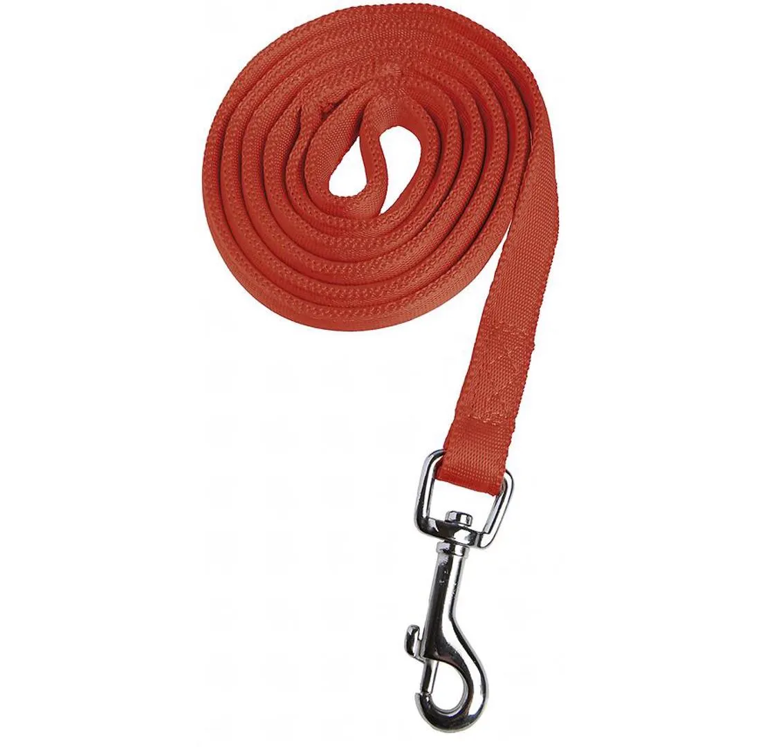 Traka za povodac za pse Cushion 15 mm/1,2 m crvena