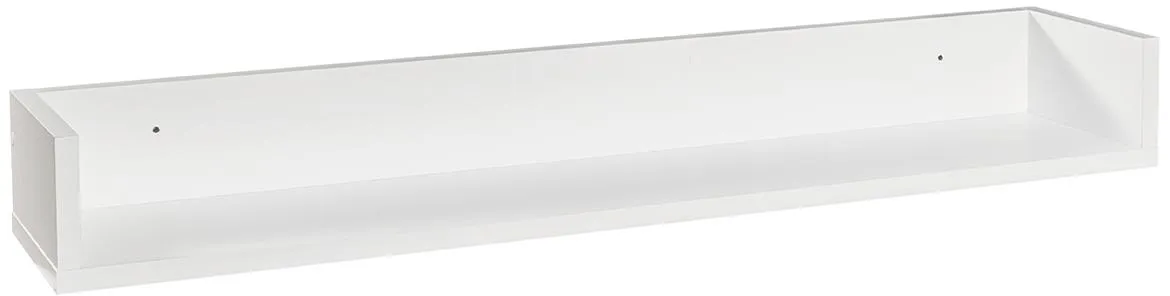 Viseca polica 100 bela mat