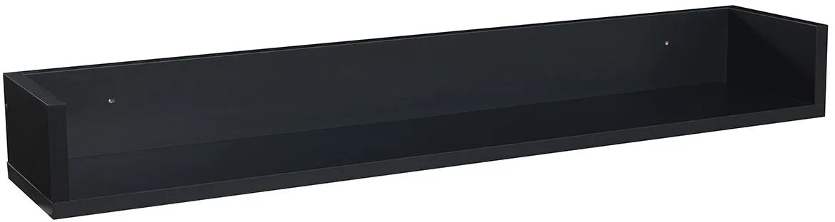 Viseca polica 100 crna