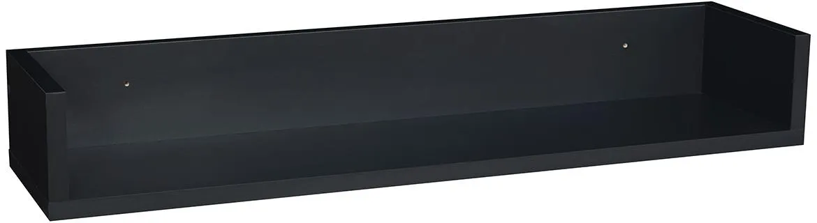 Viseca polica 80 crna