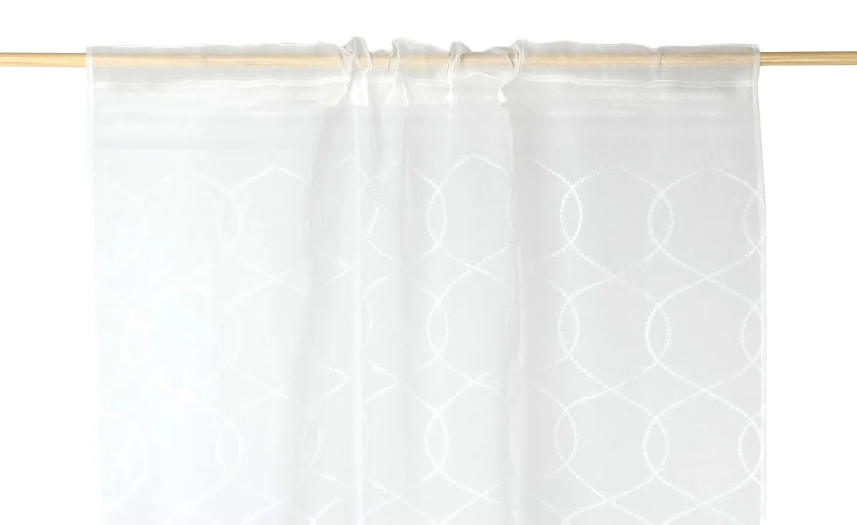 Zavesa Aaren 140x240cm bela