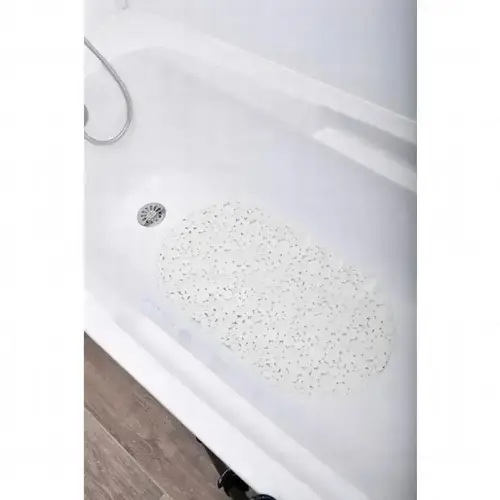 Guma za kadu 69x36 cm PVC bela Bubbles 7215100