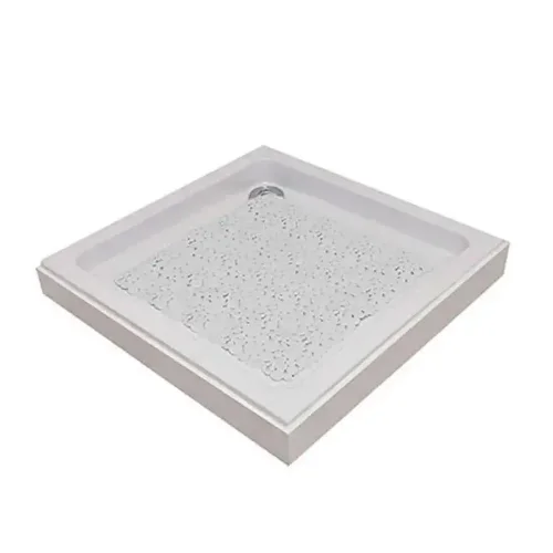 Tendance guma za kadu 50x50 cm PVC bela Bubbles 7216100