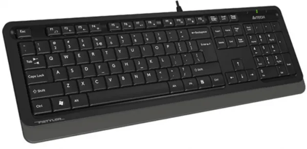 A4 TECH Tastatura FK10 Fstyler USB US/ siva/crna