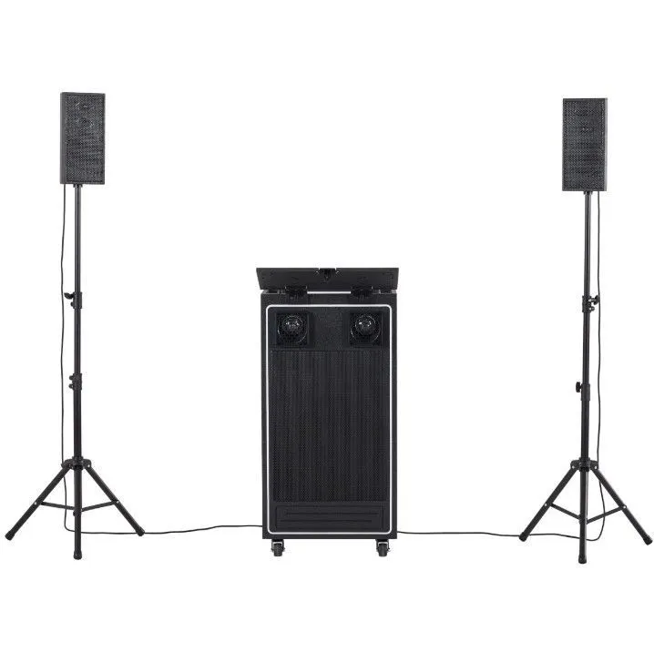 AKAI DJ sistem bluetooth zvučnika Djpowerpro/ crna