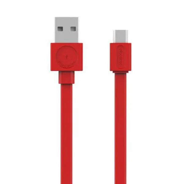 ALLOCACOC DESIGNNEST Flat micro usb kabl 10452RD/USBMBC/ crveni