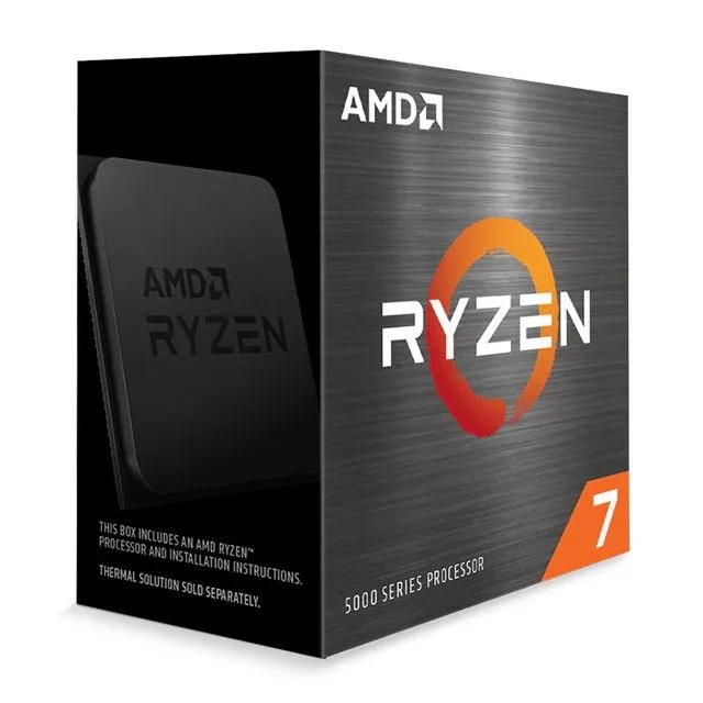 AMD CPU Desktop Ryzen 7 8C/16T 5800X (3.8/4.7GHz Max Boost/36MB/105W/AM4) box